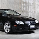 A classic Mercedes-Benz SL